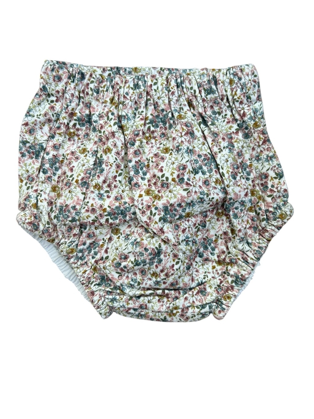 Felpeto Floral Baby Bloomers Nappy Diaper Cover Made in Spain Sz 1 NWOT